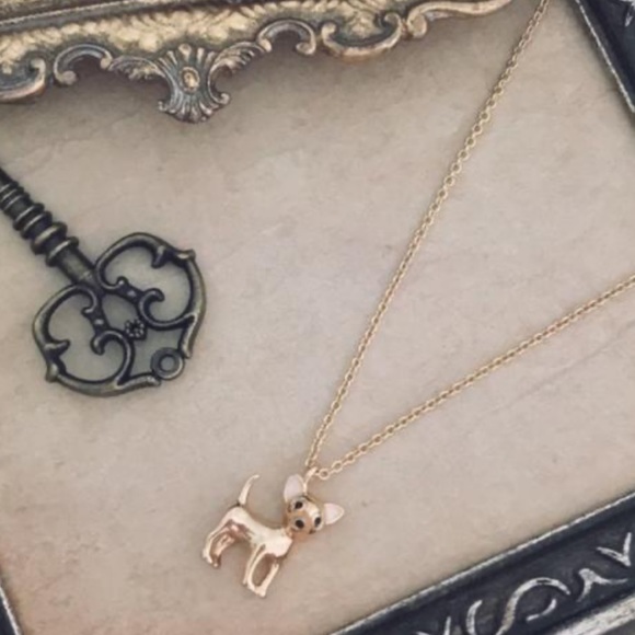 KATE SPADE • Haute Stuff Chihuahua Necklace - Picture 5 of 5